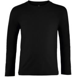 SOL'S Hosszú ujjú gyerek póló Imperial - Fekete | 4 éves (96/104) (SOLS-02947-1000260803)