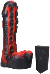 Doc Johnson Mini F-Machine Tendril - rádiós lökő vibrátor (piros) (NK782421084554)