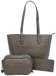  Jennifer Jones Női Kézitáska Szett- 3140 - Szürke- (00212103140)