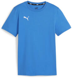 PUMA TeamGoal Casuals Jr fiú póló kék, 164 fehér|kék