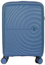 Touareg kék polypropylén négy kerekű kicsi bőrönd tou-8002