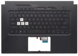 ASUS TUF Dash F15 FX516 FX516PR FX516PC FX516PE FX516PM series 90NR0651-R31US0 amerikai angol (US) kiosztású billentyűzettel multicolor háttérvilágítással palmrest/topcase felső burkolat