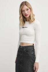 Karl Lagerfeld Jeans hosszú ujjú női, bézs, A1W17037 - bézs M