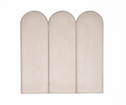 MIRAS Obluček kárpitozott panel - bézs