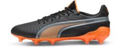 PUMA King Ultimate FG stoplis focicipő, fekete - narancssárga (108821-02)