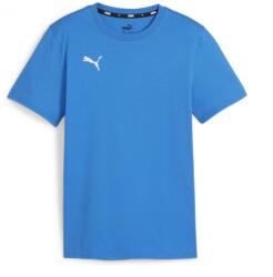 PUMA Teamgoal Casuals Tee Jr gyerek póló - kék, 152 fehér|kék