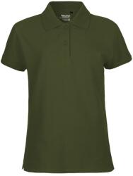 Neutral Tricou polo Classic pentru femei din bumbac organic Fairtrade - Military | M (NE-O22980-1000303778)