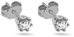 Heratis Forever Egyedi fülbevaló lab-grown gyémánttal, 14 K fehérarany FLLG032A
