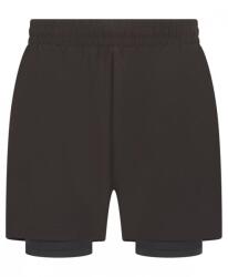 TOMBO Férfi kétrétegű sportnadrág 2XL barna|fekete|zöld