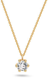 Heratis Forever Bájos nyaklánc lab-grown gyémánttal, 14 K sárga arany FLLG034
