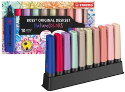 STABILO BOSS NatureCOLORS asztali szövegkiemelő készlet 10 db-os (7010-3-5)