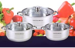 Berghome Line 6 részes rozsdamentes acél lábaskészlet (BL-1331)