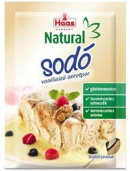 Haas natural sodó vanília ízű öntetpor 15 g - perfectlife
