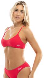 SIROKO Women Lifestyle Női bralette bikini felső IBZ Cala Coral Rózsaszín M narancssárga|rózsaszín