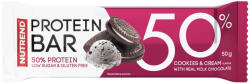 Nutrend protein szelet 50% cookies and cream 50 g - perfectlife