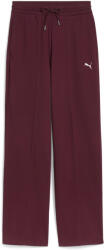 PUMA Női Nadrág Magas Derekú, Egyenes Szabású Class PUMA vörös