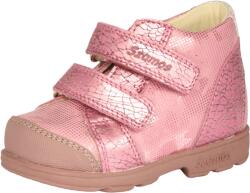 Szamos 1653-607491 22 2tépős bokacipő pink-ezüst SUPI