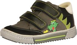 Szamos 1588-201432 29 két tépős bokacipő, szürke-fehér-fekete