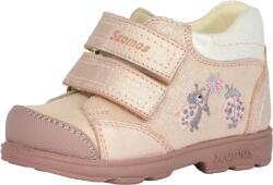 Szamos 1648-507490 20 tépős bokacipő rózsa-ezüst SUPI