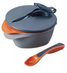 Tommee Tippee 467188 Etető tálka tetővel és kanállal Új