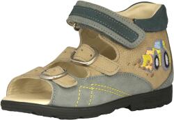 Szamos 4406-307091 23 szürke/beige/viharkék szandál SUPI