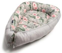 WOMAR babafészek szürke-rózsa