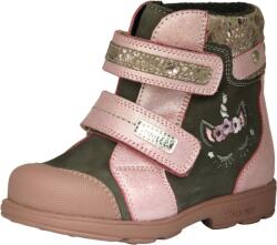 Szamos 1739-477491 21es szürke-pink bakancs TEX, SUPI