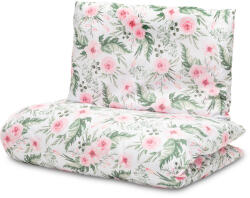 Sensillo ágyneműhuzat rózsás, rózsaszín 100x135cm SILLO-4363