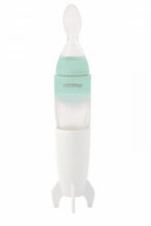 Kikkaboo babaetető rocket menta szilikonos kanállal 90ml