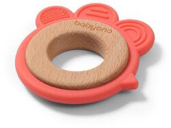 BabyOno 1075/03 rágóka Hen fa/szilikon