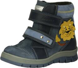 Szamos 1740-176311 21es kék/sárga bakancs TEX
