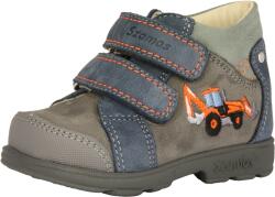 Szamos 1647-107390 18 tépős bokacipő szürke-kék SUPI