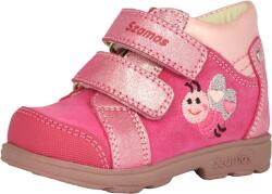 Szamos 1647-507490 20 2tépős bokacipő fuxia-rózsa SUPI
