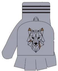 yo kesztyű R-126 fiú 16 cm, 5 ujjas