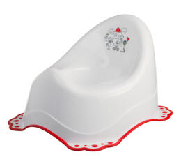 MALTEX bili zenélő Family fehér/piros csúszásgátlós