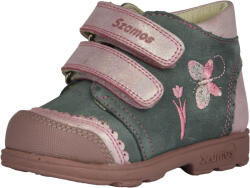 Szamos 1696-407491 21 szürke/pink 2tépős cipő SUPI