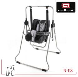 Adbor babahinta N1 fekete/sötét szürke N-08