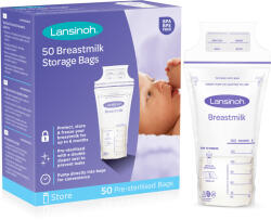 Lansinoh 353 anyatejtároló zacskó 25db-os
