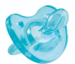 Chicco 271321 játszócumi 16-36m kék 1db-os szilikon Physio