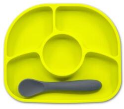  Bblüv YÜMI B153L lime tányér osztott+kanál