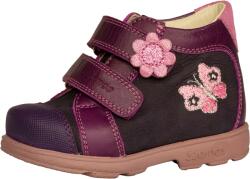 Szamos 1553-407490 20 lila-pink szárascipő 2tétős