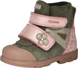 Szamos 1747-577492 27es szürke/pink bakancs TEX, SUPI