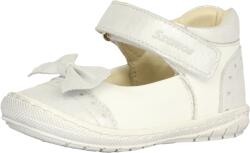 Szamos 3288-504110 18 nyitott cipő fehér-ezüst