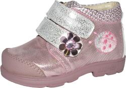 Szamos 1523-607490 20 rózsaszín/ezüst első lépés tépős bokac
