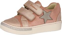 Szamos 6250-403232 28 rózsaszín-szürke két tépős bokacipő