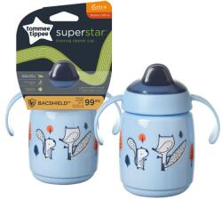 Tommee Tippee 478221 csőrös pohár kék 300ml Superstar