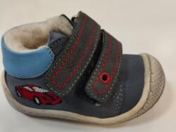 Szamos 1326 254251 19 kéttéöps bokacipö kék BÉLÉSES