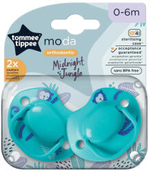 Tommee Tippee 333841 0-6hó nyugtató cumi Moda Midnight Jungl