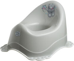 MALTEX bili zenélő Maci szürke/fehér csúszásgátlós