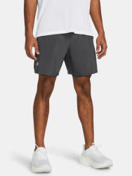 Under Armour Férfi rövidnadrág Under Armour UA LAUNCH 7'' 2-IN-1 SHORTS szürke